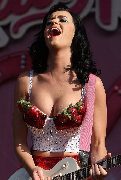 Bustin Out Katy Perrys Craziest Cleavage Page Six