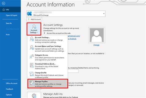 How To Create And Set Up A New Outlook Profile Digistart