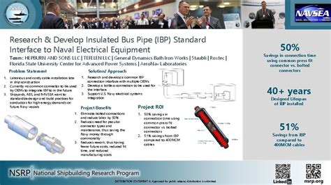 Research Develop Insulated Bus Pipe Ibp Standard Interface