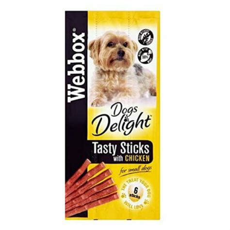 Webbox Dogs Delight Treats 6 Sticks — Uk
