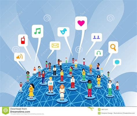 Check out networks before you post. Global Social Media Network Stock Vector - Image: 18071241