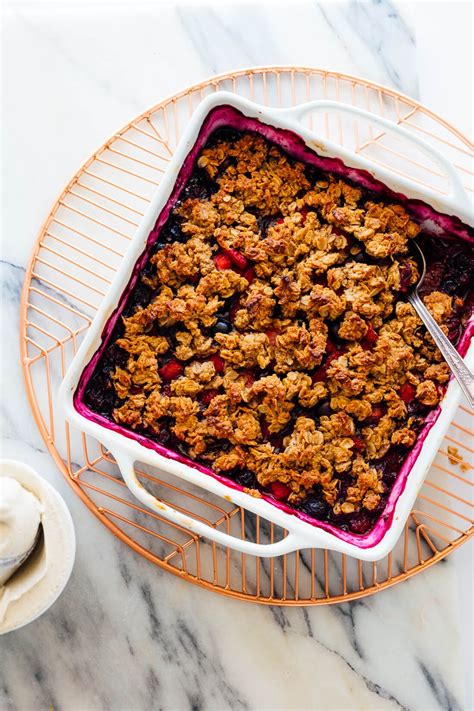 Mixed Berry Crisp Gluten Free Cookie And Food