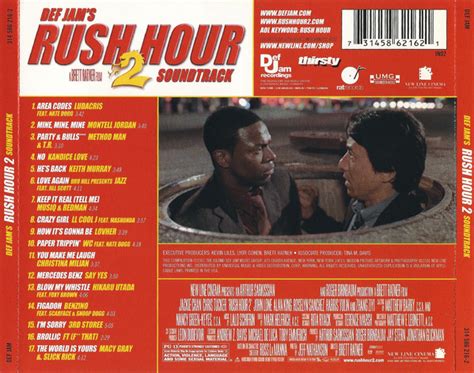 Rush Hour 2 Soundtrack By Various Cd 2001 Def Jam Recordings In