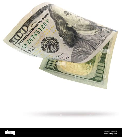 One Hundred Dollar Bill Floating Hi Res Stock Photography And Images