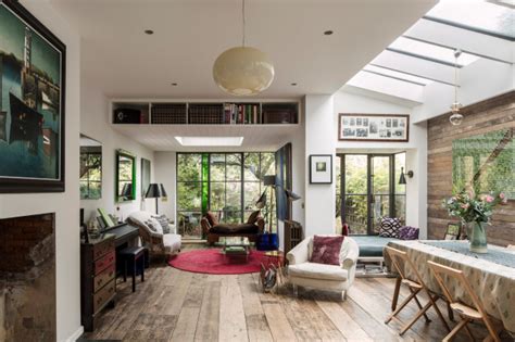 An Eclectic Refurbishment To A Victorian Terraced House In Hampstead