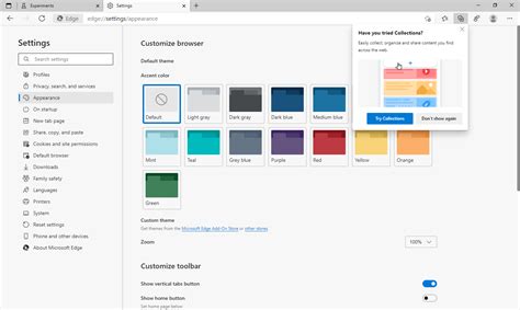 How To Enable And Use Accent Color In Microsoft Edge Gear Up Windows