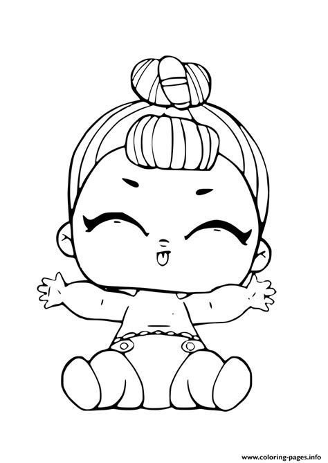 Print Lil It Baby Lol Surprise Doll Coloring Pages Coloring