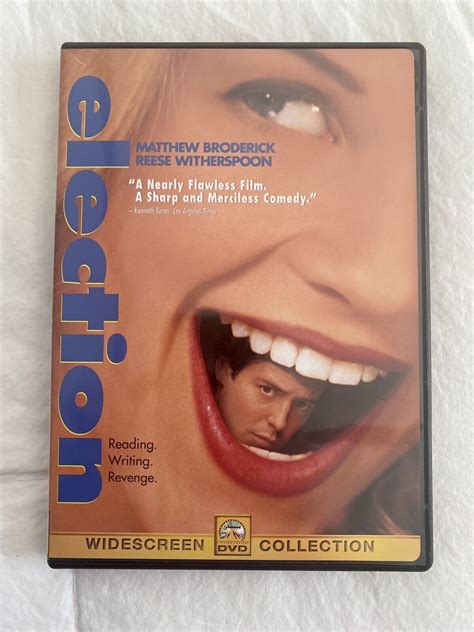 election widescreen dvd 1999 matthew broderick reese witherspoon ebay