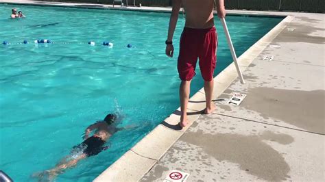 Luke Boy Scout Swim Test Youtube