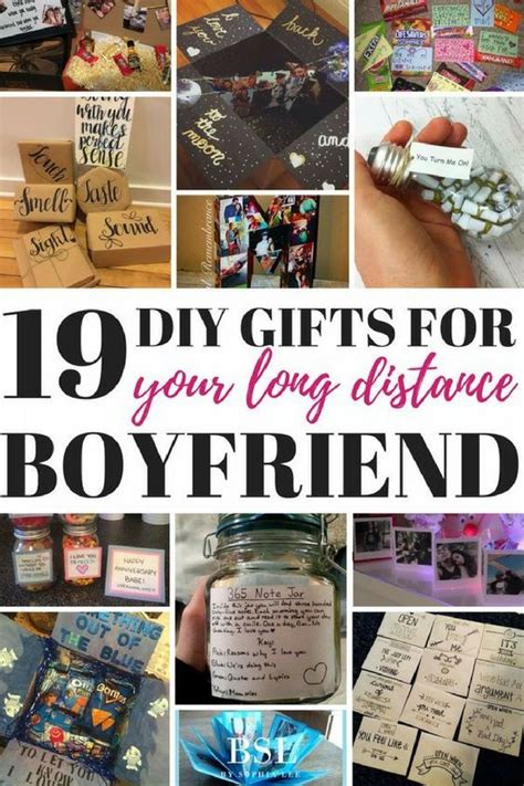 No matter how long you've been dating or how well you think you know each other, finding the perfect if you and your boyfriend only dtred a few months (or even weeks) before his birthday or the holidays, you. 19 DIY Gifts For Long Distance Boyfriend That Show You ...