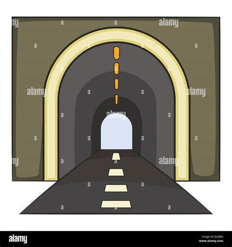 Tunnel Icon Cartoon Illustration Of Tunnel Vector Icon For Web Stock