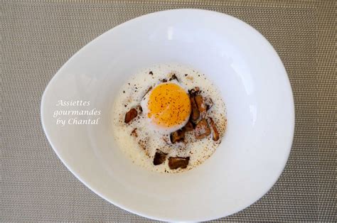 Oeuf parfait à 64 cèpes et Parmesan