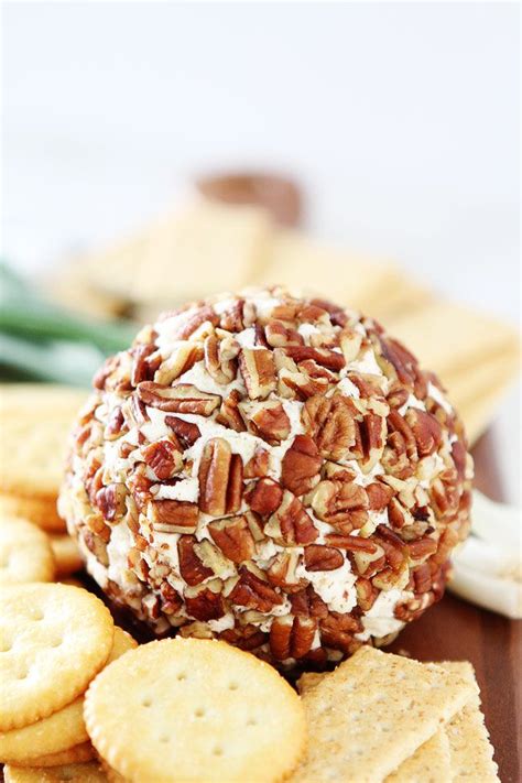 Classic Cheese Ball Recipe Made With Cream Cheese Cheddar Cheese