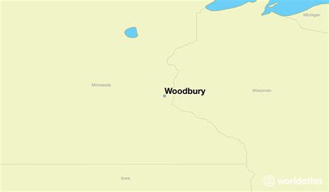 Where Is Woodbury Mn Woodbury Minnesota Map