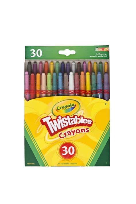 Crayons - Crayola - Twistable (Pack of 30) | Skout Office Supplies
