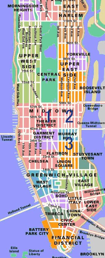 Nyc Boroughs Manhattan Map Map Travel Advice