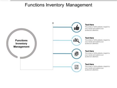 Functions Inventory Management Ppt Powerpoint Presentation Pictures