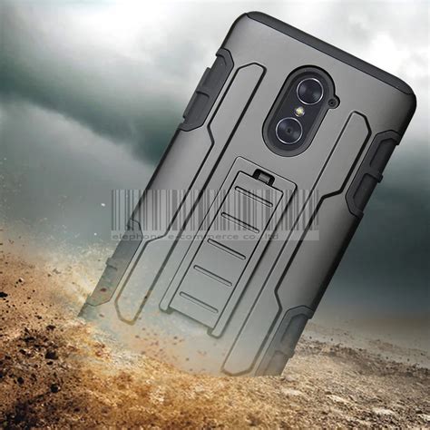 Rubber Shockproof Hybrid Impact Hard Case Protective Holster For Zte