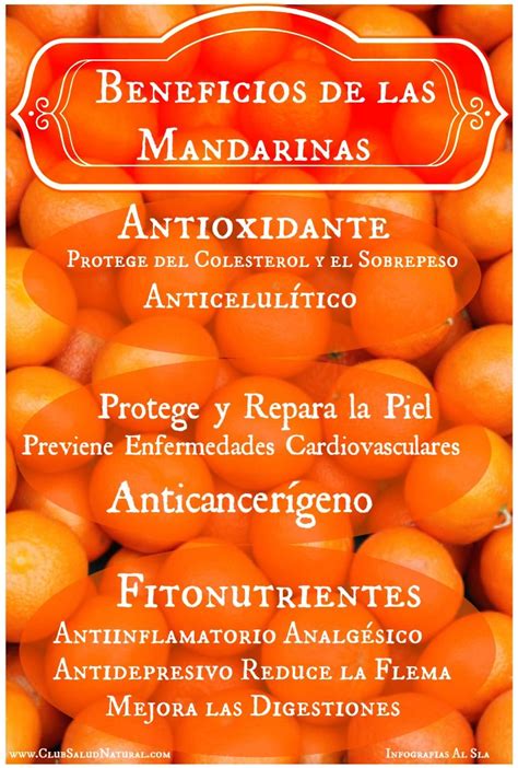 Propiedades De La Mandarina Club Salud Natural Salud Y Nutricion