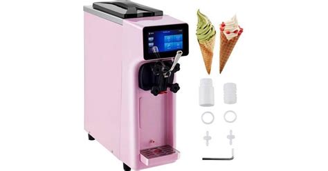 Vevor Commercial Ice Cream Maker Liter Per Hour Yield Countertop Soft Serve Machine