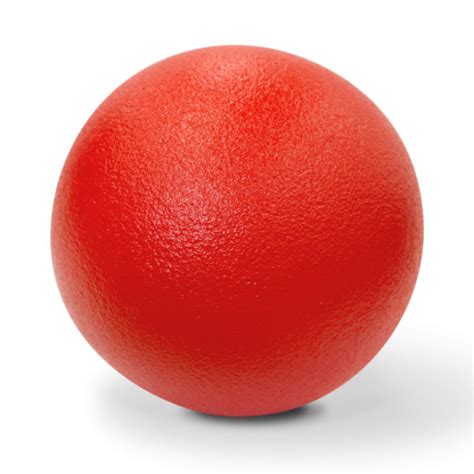 Foam ball with skin ø 21 cm, red 200 gr - Schelde Sports
