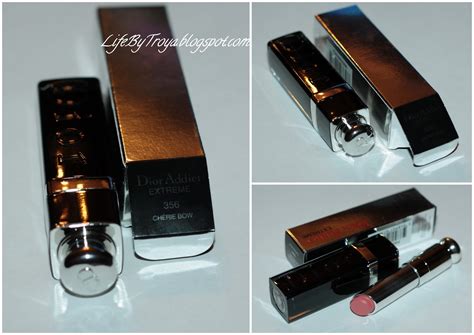 Review Dior Addict Extreme Lipsticks 339 Silhouette And 356 Cherie