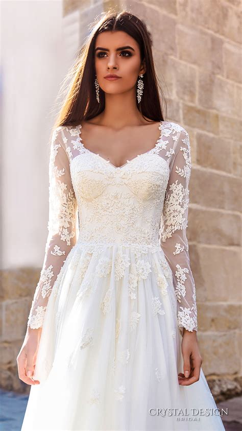 This plus size wedding dress with sleeves from. Crystal Design 2016 Wedding Dresses | Wedding Inspirasi
