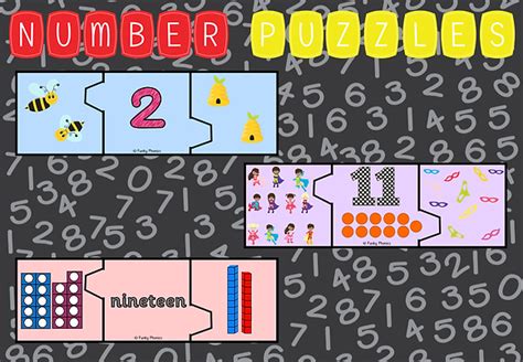 Number Puzzles 1 20 Funkyphonics