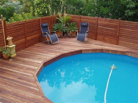 Above ground pool fencing is a requirement in most areas, for pools deeper than 24″. Pin on POOL Ideas