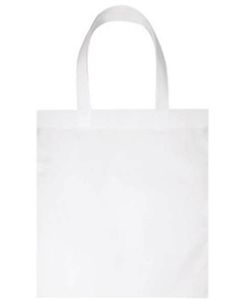 Matt lamination, white color nylon webbing handles.vivid effect. NON WOVEN BAG WITH V-SHAPED GUSSET