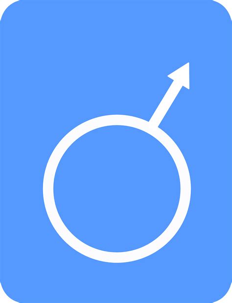 Male Symbol Mars · Free Vector Graphic On Pixabay