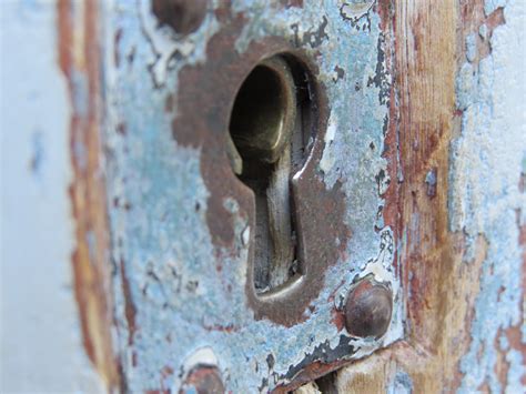 Free Images Old Rust Metal Door Security Entry Input Key Hole