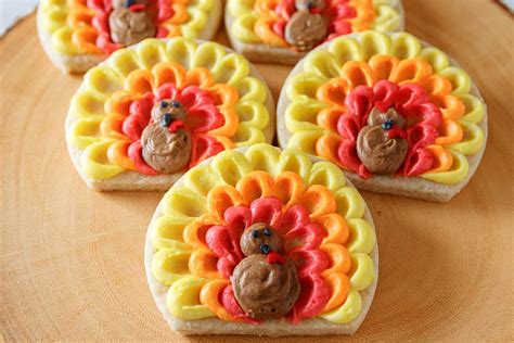 How To Decorate Easy Turkey Sugar Cookies Goodie Godmother