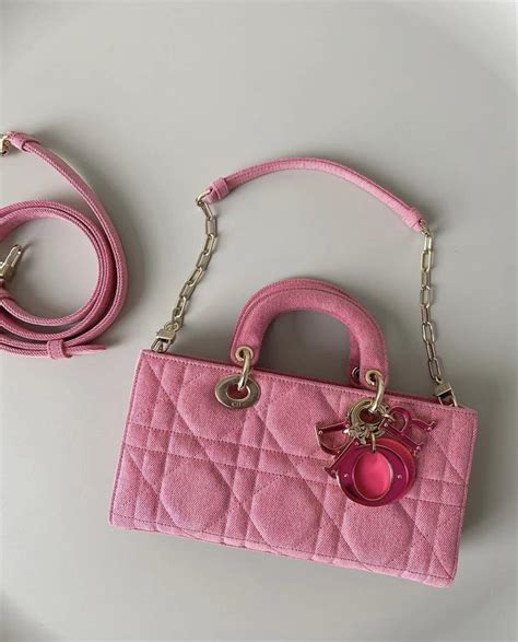 Lady D Joy Bag Pink Denim Womens Fashion Bags And Wallets Shoulder