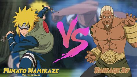 Minato Namikaze Vs Raikage Ay Naruto Shippuden Ultimate Ninja Strom 4
