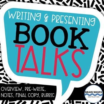 Book Talks Presenting And Writing Book Talks With Images Book