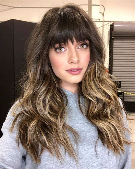 30 Lovely Long Layered Hairstyles With Bangs For 2020 Have A Look