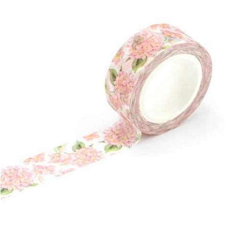 washi tape masking tape ruban adhésif scrapbooking 7 m fleur rose masking tape creavea
