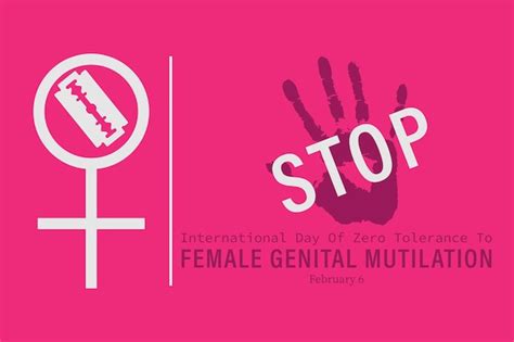 Premium Vector Vector Illustration Of International Day Of Zero Tolerance For Female Genital