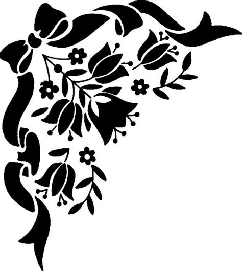 Flower Clipart Black And White Corner Pictures On Cliparts Pub 2020 🔝
