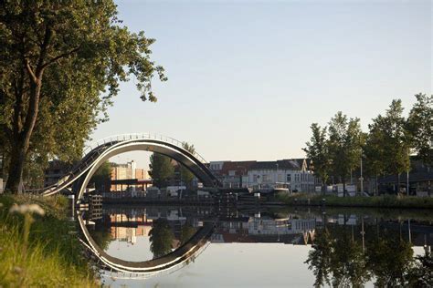 Melkweg Bridge In Purmerend The Netherlands By Next Architects