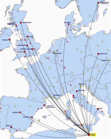Ryanair Route Map Europe Secretmuseum