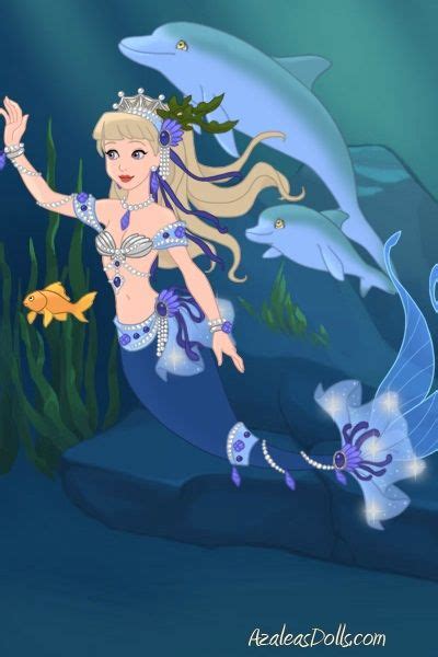 Mermaid Cinderella Updated By Bersealia ~ Azaleas Dress Up Dolls