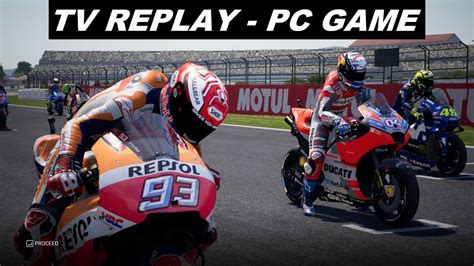 Motogp 18 Motogp Valenciagp Tv Replay Pc Game Youtube