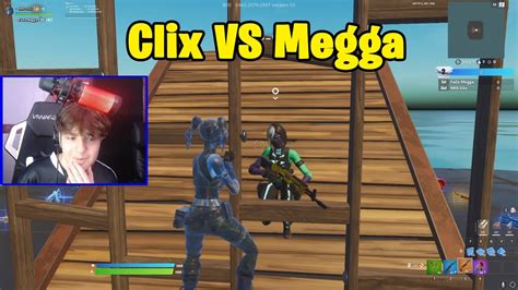 Clix Vs Faze Megga 1v1 Buildfights Fortnite 1v1 Youtube