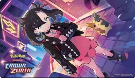 Marnie And Morpeko Playmat Pokemon Tcg Crown Zenith Premium Collection Toys And Games