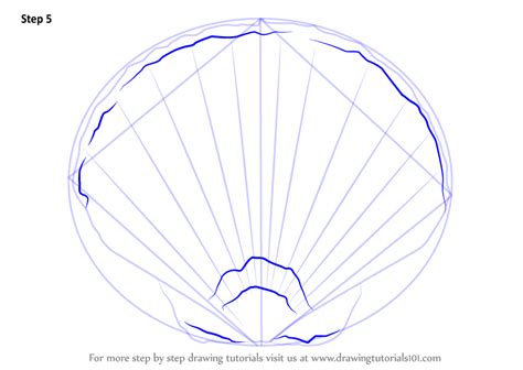 Realistic drawings of objects step by step. Learn How to Draw a Seashell (Everyday Objects) Step by ...