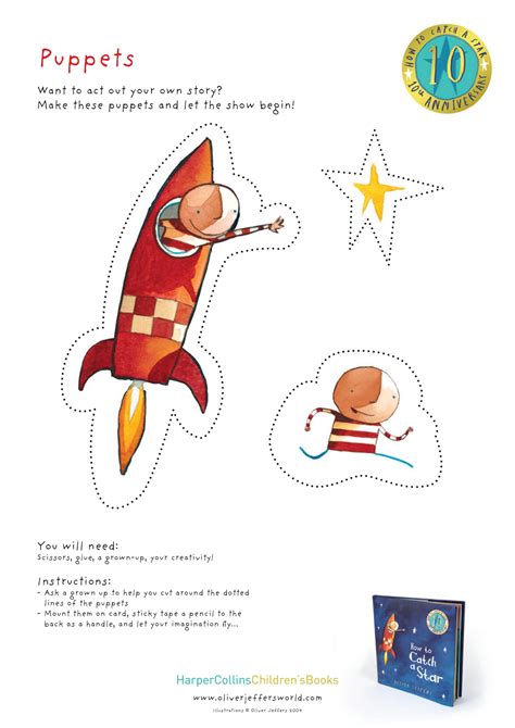 How To Catch A Star Printable Activity Sheets In The Playroom