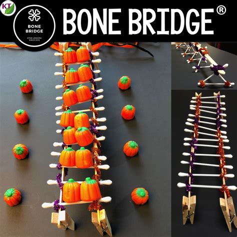 Bone Bridge Halloween Stem Challenge Stem Challenges