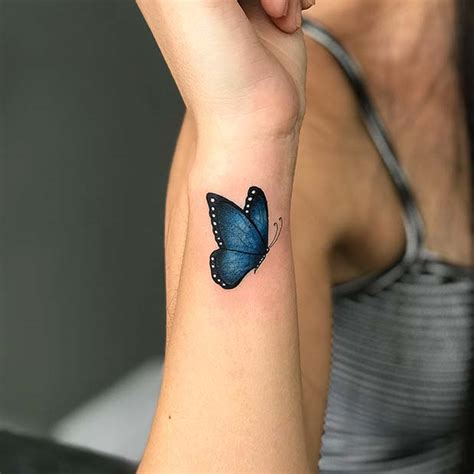 Butterfly Tattoo On Side Designs